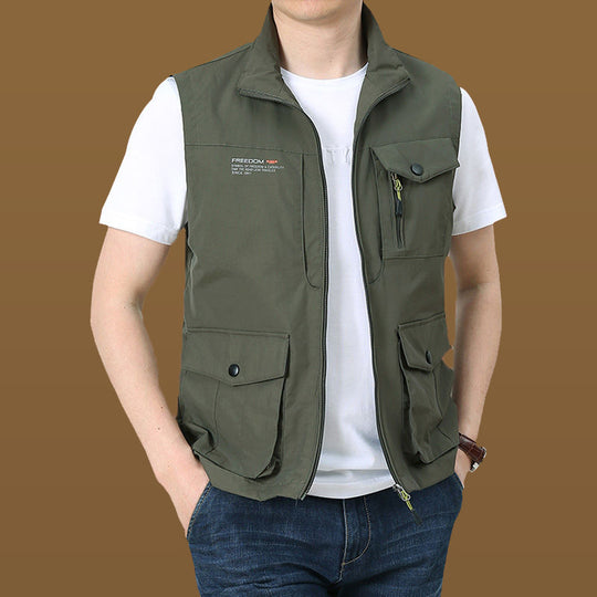 Herren Multifunktionale Outdoor-Weste Shop Nory