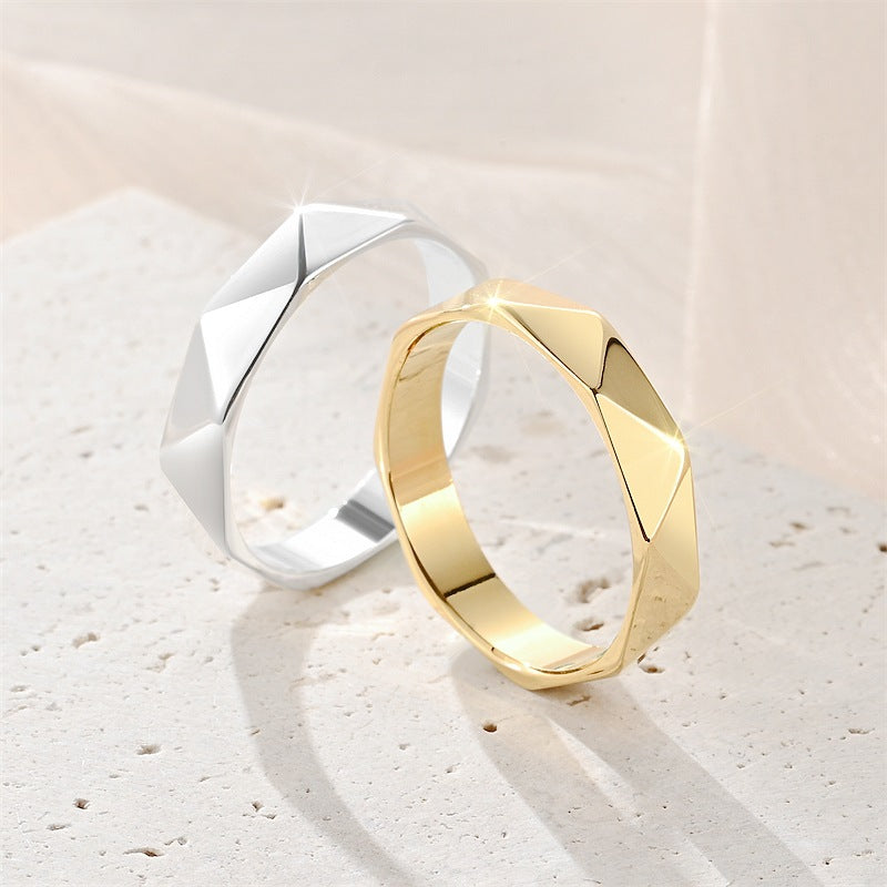 Damen geometrischer Ring Shop Nory