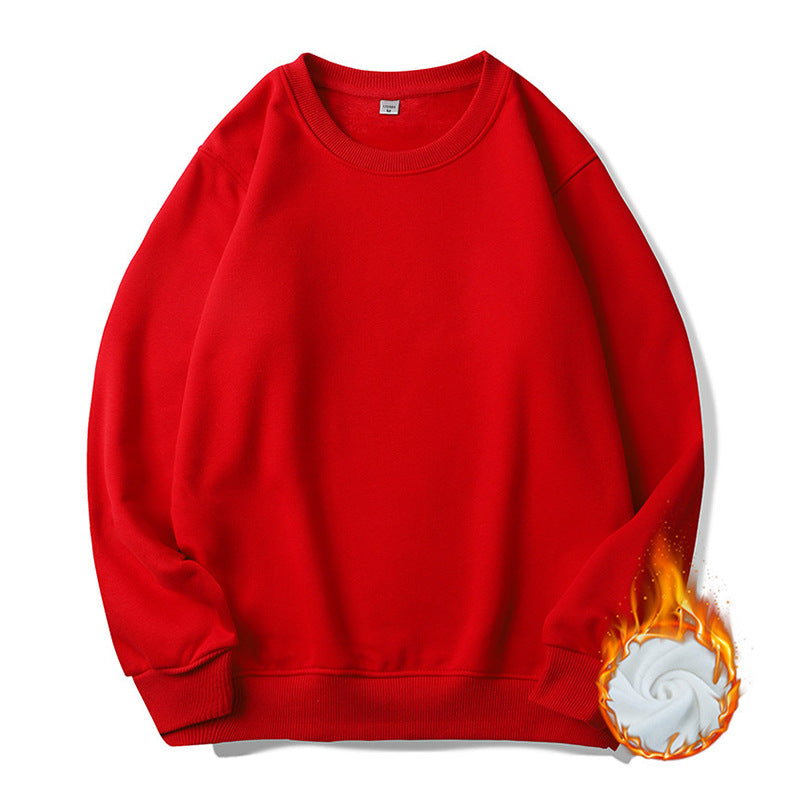 Herren Thermo-Fleece-Sweatshirt mit Rundhalsausschnitt und oversized Schnitt Shop Nory