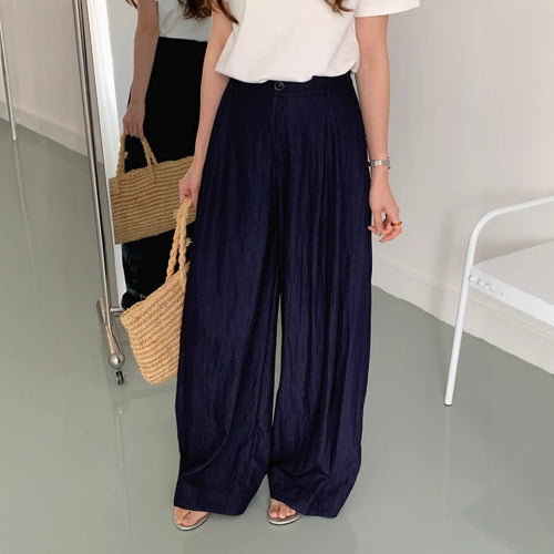 Damen Weite Leinenhose Shop Nory