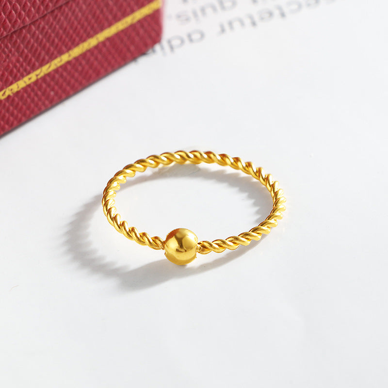 Damen feiner Ring aus hochwertigem Edelstahl mit durchbrochenem Design Shop Nory