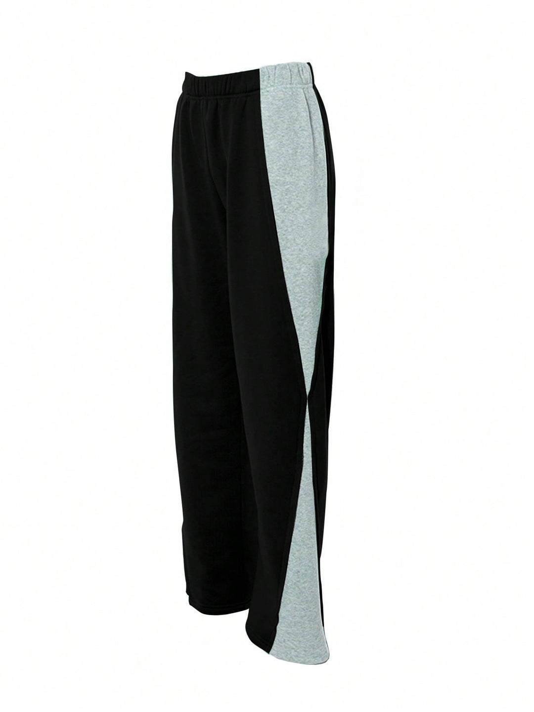 Damen Sportive Jogginghose mit seitlichem Schlitz und Kontrast-Einsatz Shop Nory