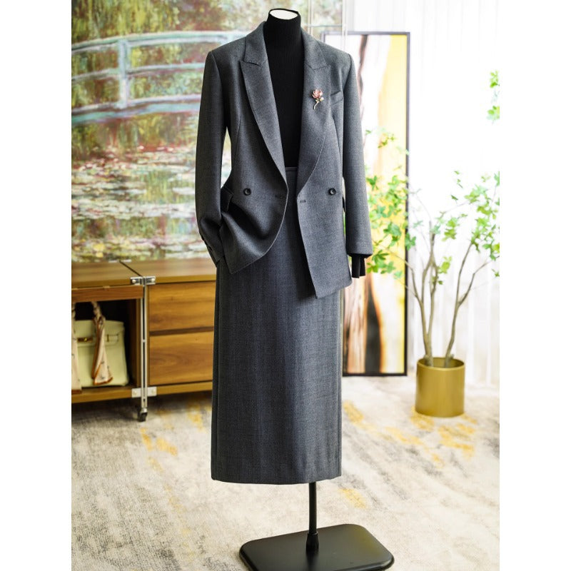 Damen Elegantes Blazer- und Rock-Set Shop Nory 1789268527