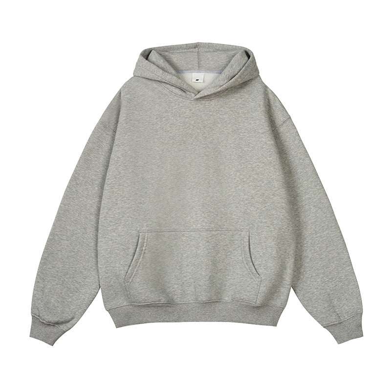 Unisex Oversize-Kapuzenpullover aus Baumwollmix mit Kängurutasche und gerippten Bündchen Shop Nory