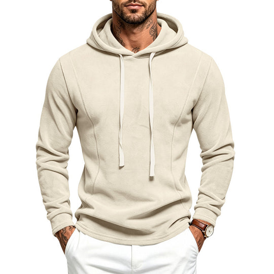 Herren Fleece-Hoodie mit Kapuze und verstellbarem Saum Shop Nory