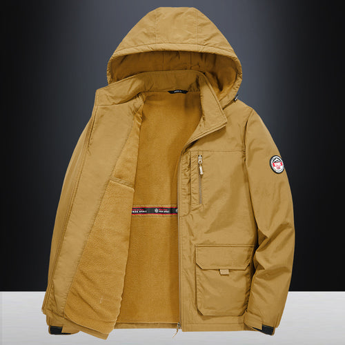Herren Technische Übergangsjacke mit Fleece-Innenfutter Shop Nory