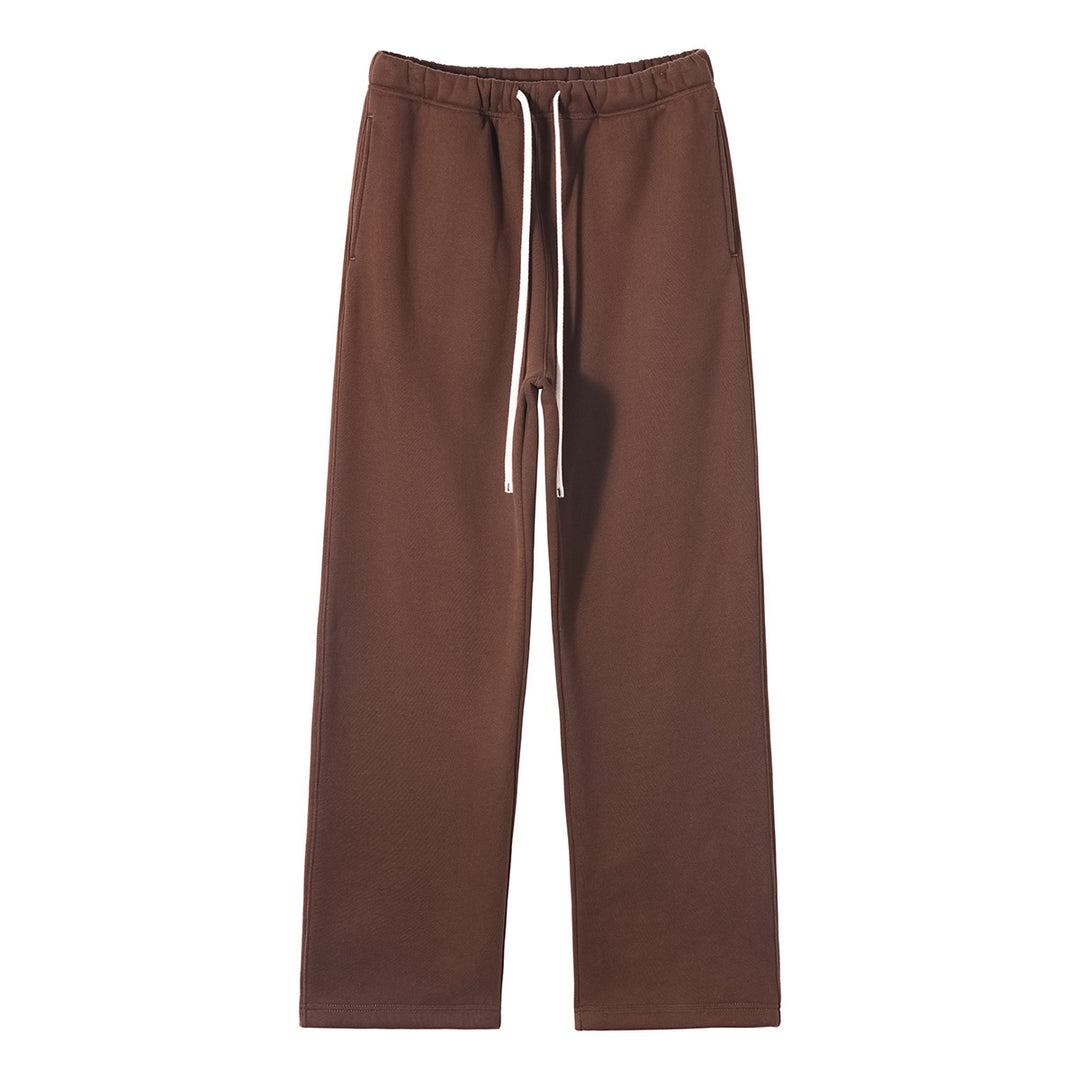 Damen nan weite Relax-Sweathose mit elastischem Komfortbund, kontrastierendem Kordelzug und geradem Bein Shop Nory