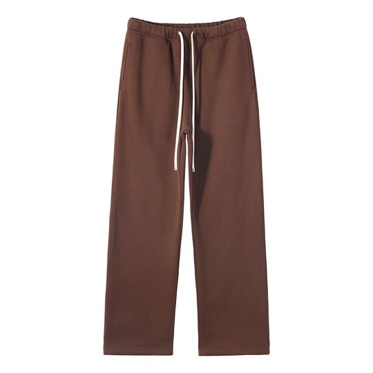 Damen nan weite Relax-Sweathose mit elastischem Komfortbund, kontrastierendem Kordelzug und geradem Bein Shop Nory