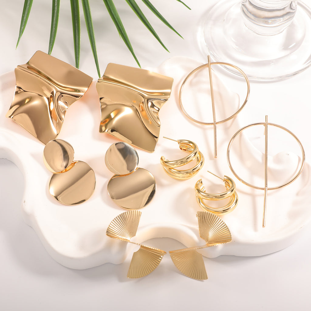 Damen Ohrringe mit innovativem, skulpturalem Design Shop Nory