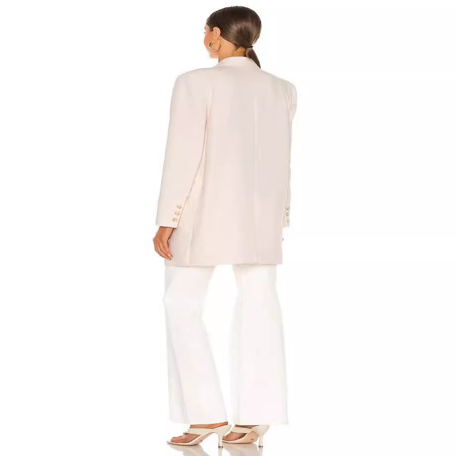 Damen Longline Oversize‑Blazer im Double‑Breasted Tailoring mit verlängertem Schnitt Shop Nory
