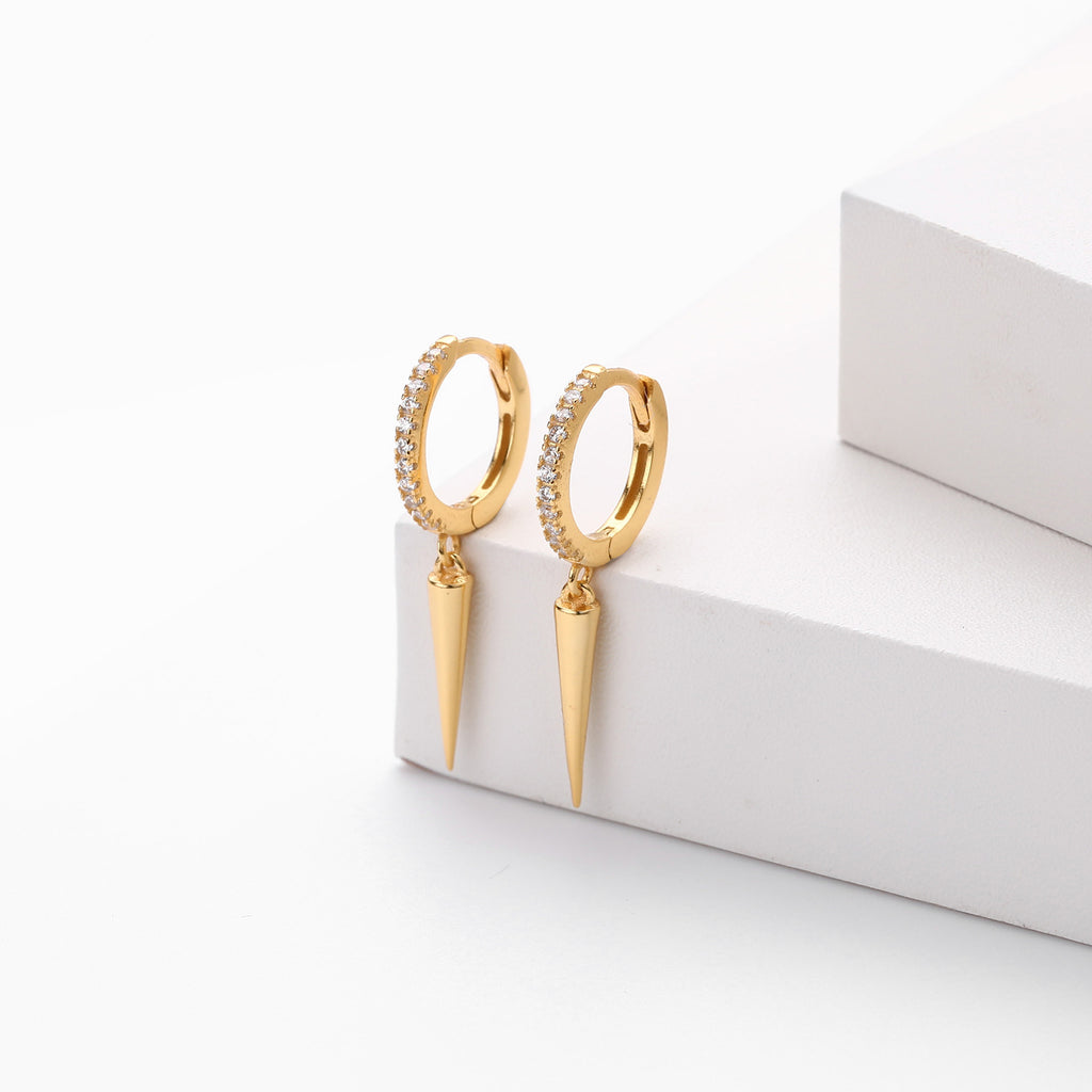 Damen Ohrhänger mit elegantem Spitzendesign aus 925 Sterling Silber Shop Nory