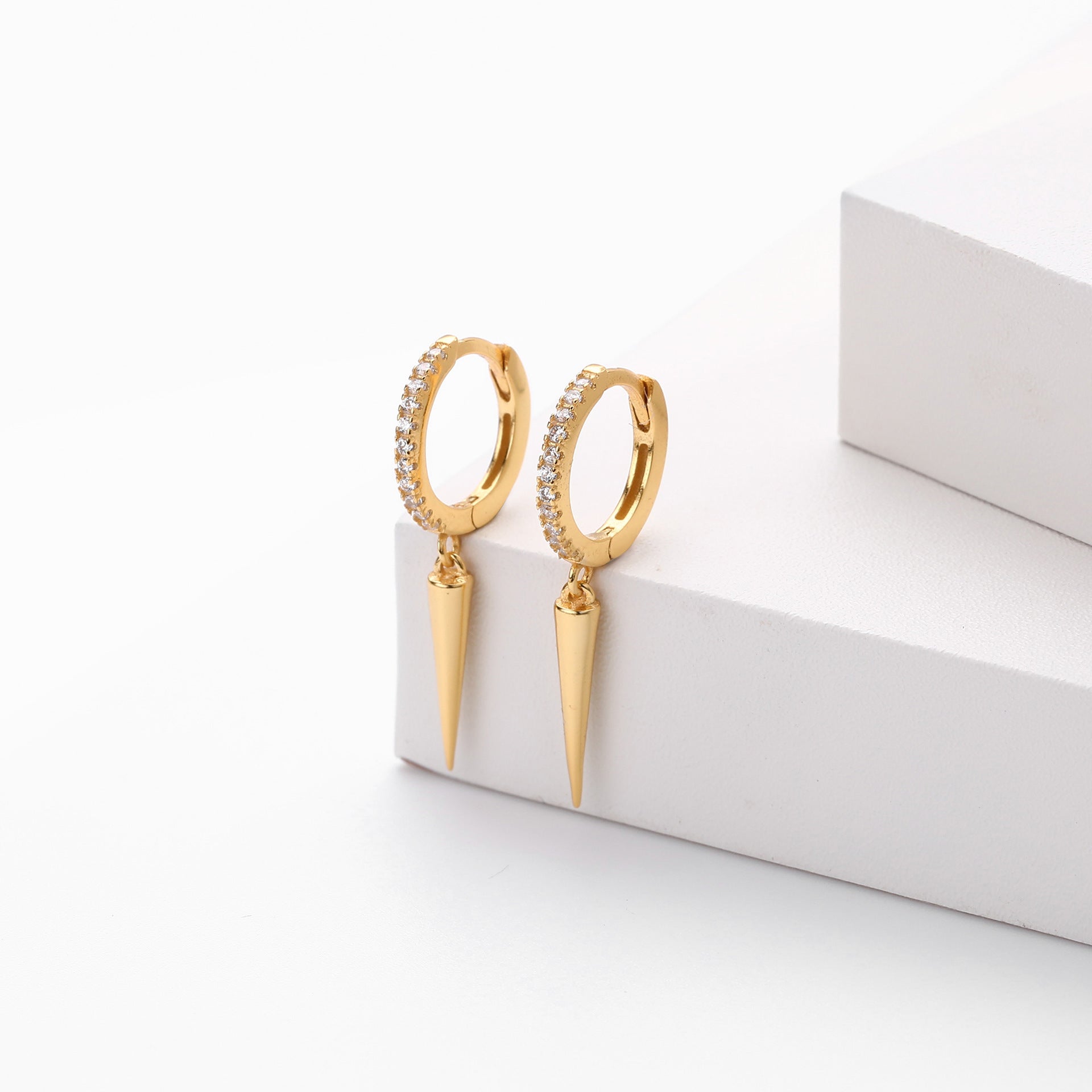 Damen Ohrhänger mit elegantem Spitzendesign aus 925 Sterling Silber Shop Nory