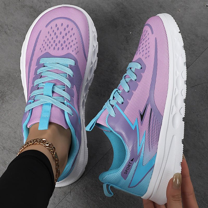 Damen Sportlicher Mesh-Sneaker mit gepolsterter Fersenstütze und griffiger Profilsohle Shop Nory