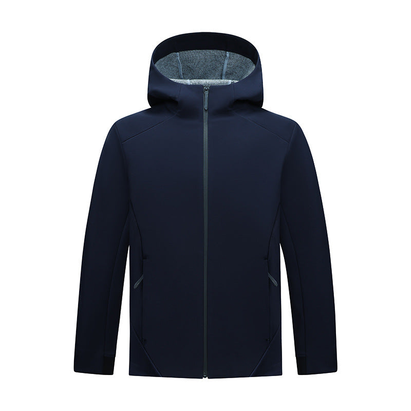 Damen Softshell-Jacke mit Kapuze, taillierte und winddichte Outdoorjacke Shop Nory