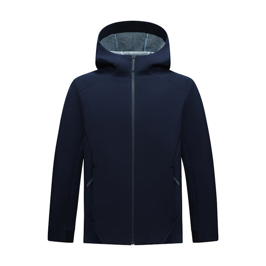 Damen Softshell-Jacke mit Kapuze, taillierte und winddichte Outdoorjacke Shop Nory