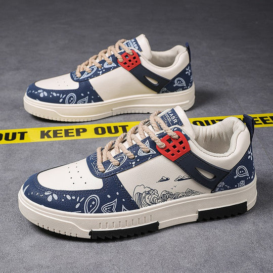 Herren Sportliche Sneaker mit einzigartigem Grafikschema