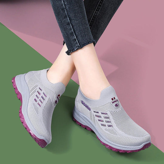 Damen Atmungsaktive Sneaker mit rutschfester Sohle Shop Nory