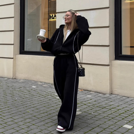 Damen Bequemer Oversized Jogginganzug Shop Nory