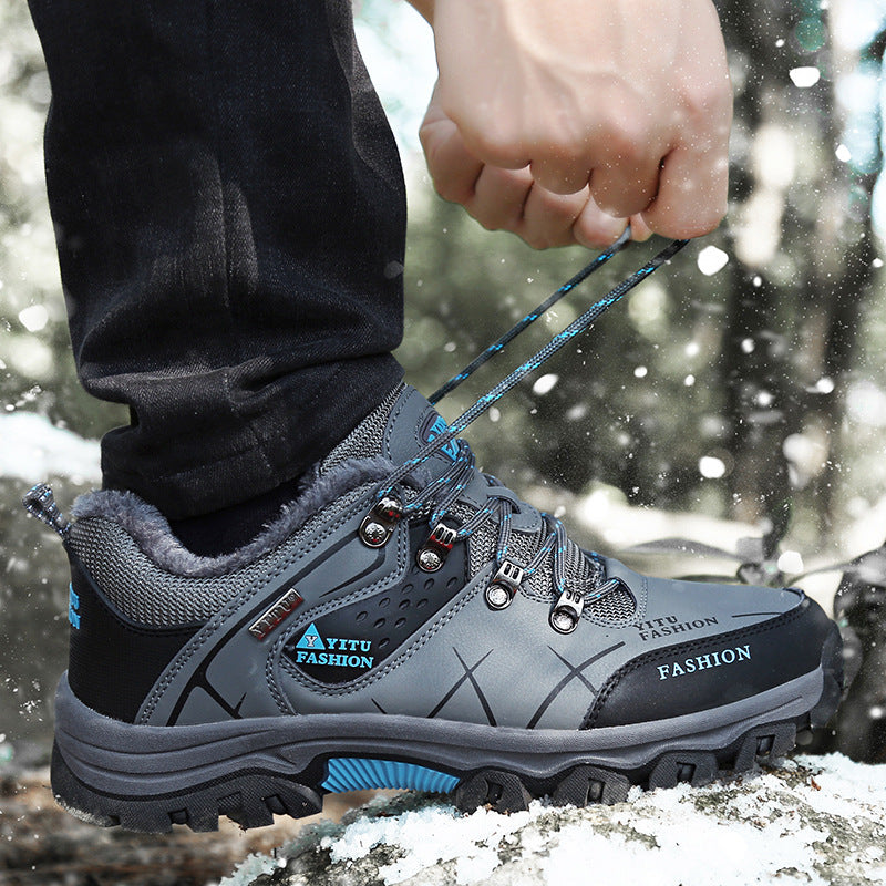 Herren Multifunktionale Outdoor-Schuhe mit rutschfester Sohle und isolierender Innenausstattung
