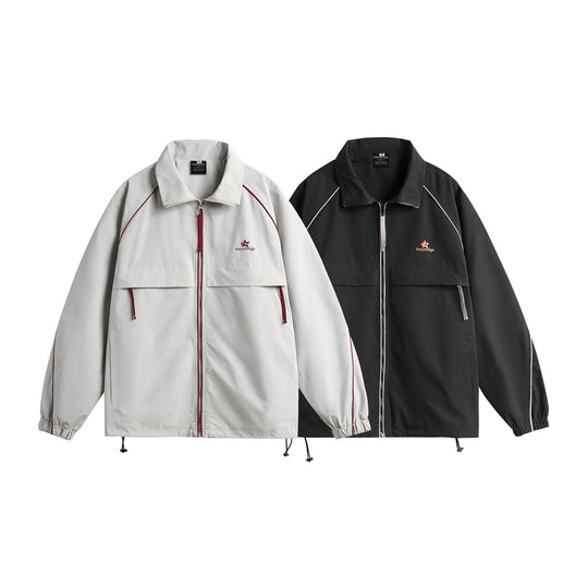 Unisex kastig geschnittene Softshell-Trainingsjacke mit winddichter Membran Shop Nory