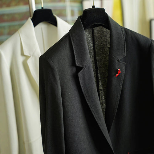 Damen Eleganter Leinenblazer Shop Nory