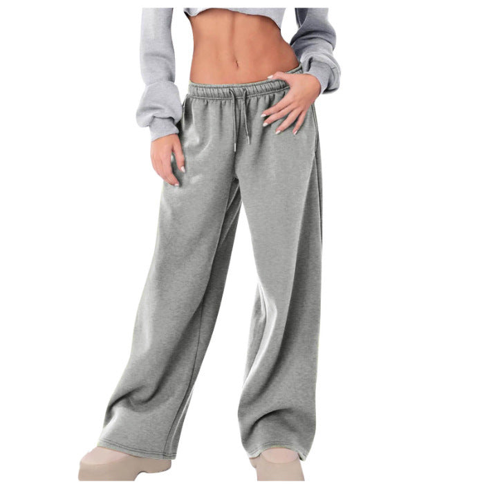 Damen nan weite High-Waist Relaxhose mit Kordelzug und verdeckten Seitentaschen Shop Nory