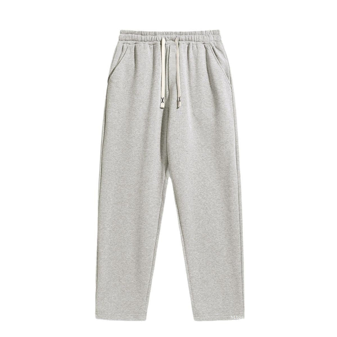 Herren Konisch zulaufende Fleece-Jogginghose mit elastischem Bund, Kordelzug & vorgeformten Knien Shop Nory
