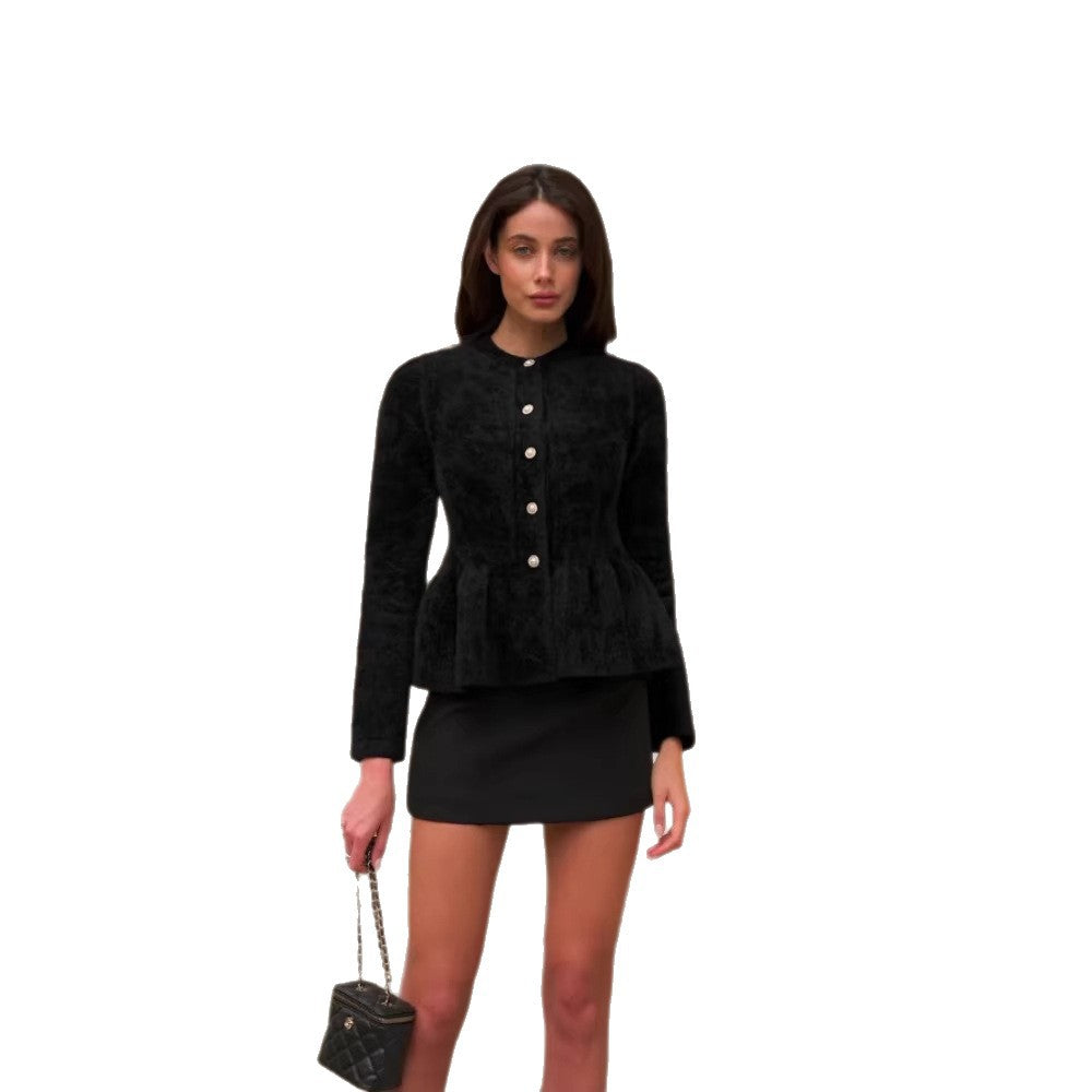 Damen Modische Strickjacke mit taillierter Passform Shop Nory
