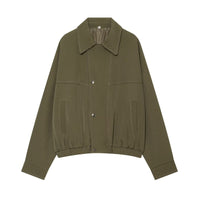 Olivgrüne Jacke