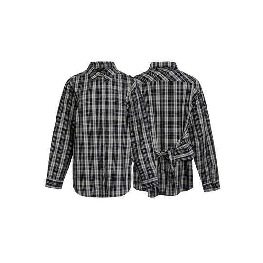 Herren Relaxed-Karohemd aus weichem Brushed‑Flanell mit verlängertem Rücken und Rundsaum Shop Nory