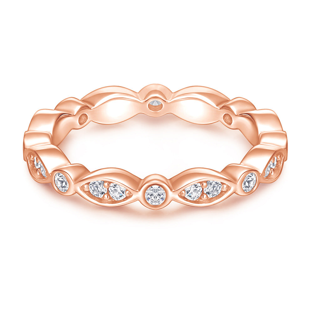 Damen Trauring mit funkelndem Diamant Shop Nory
