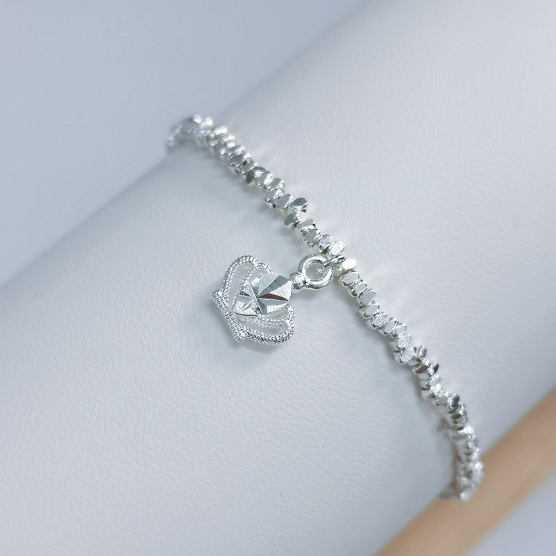 Damen funkelndes Armband mit Tropfenanhänger Shop Nory