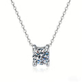 Damen elegante Halskette mit hochwertigem Kristallanhänger Shop Nory