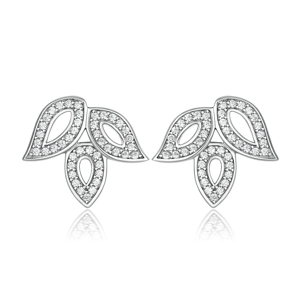 Damen Ohrstecker mit funkelnden Zirkonia und elegantem Design Shop Nory