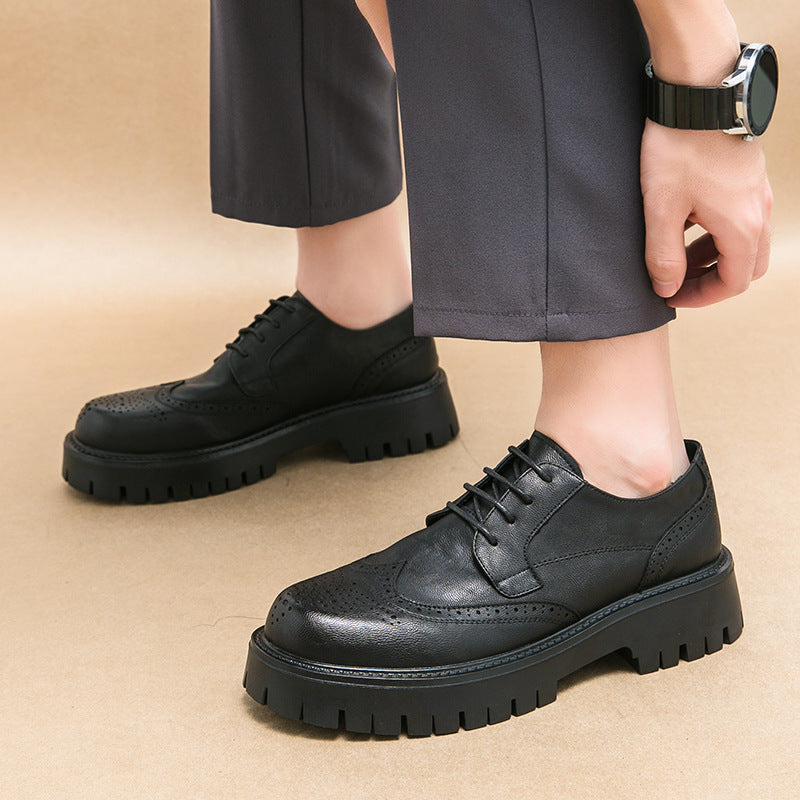 Damen Elegante Schnürschuhe mit robustem Profil und atmungsaktivem Obermaterial