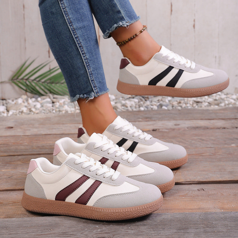 Damen Sneakers im sportlich-eleganten Design mit rutschfester Sohle