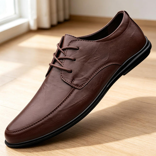 Herren Elegante Echtleder Schnürschuhe Shop Nory