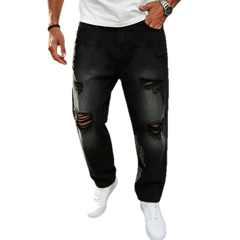 Herren Modische Destroyed Jeans Shop Nory