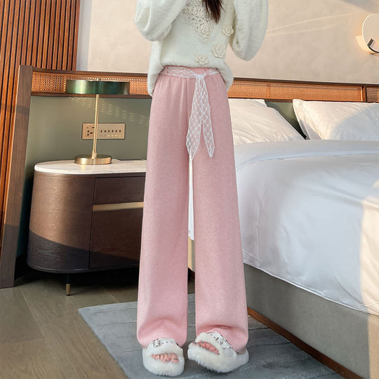 Damen Bequeme Oversized Stoffhose Shop Nory