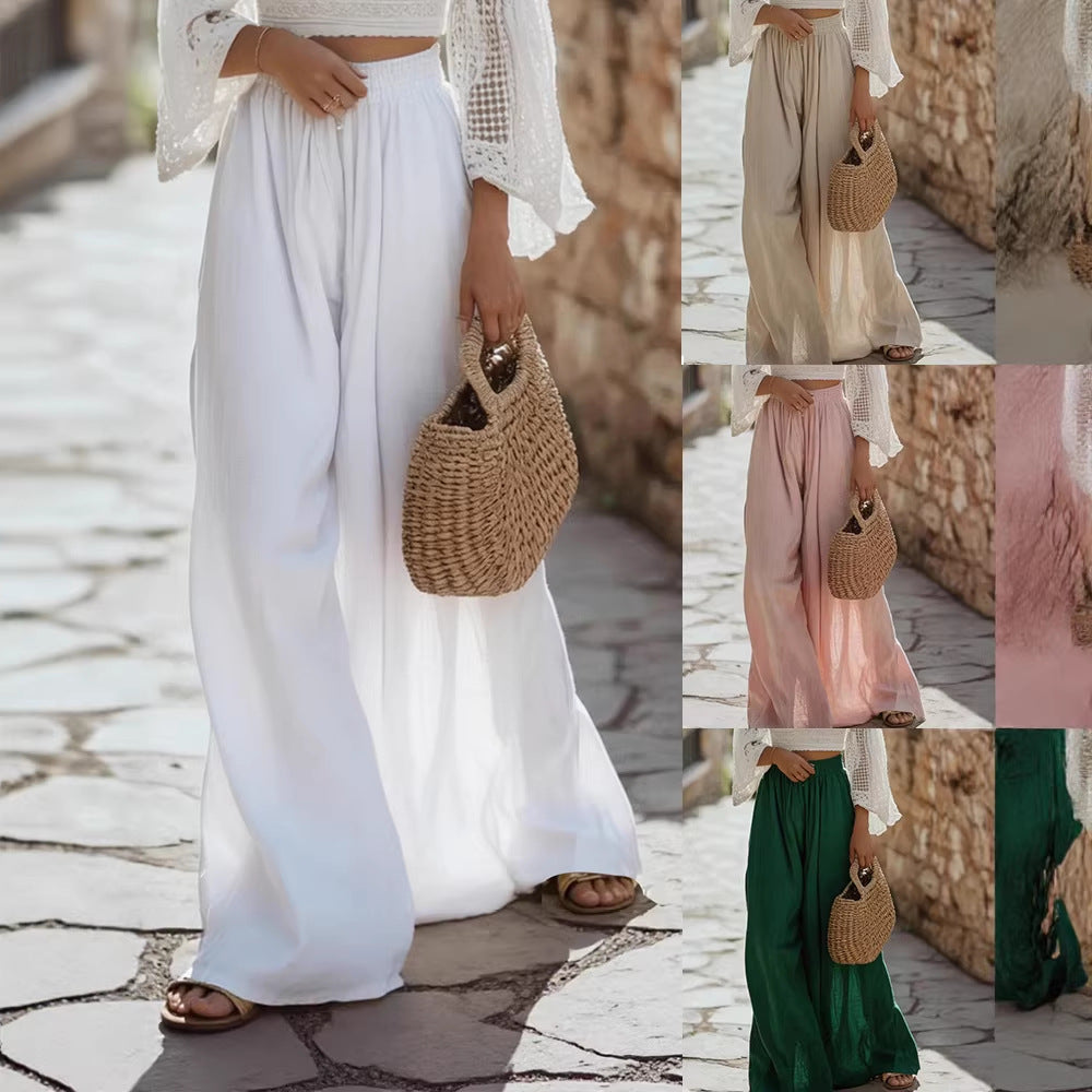 Damen weite Palazzohose Shopnory