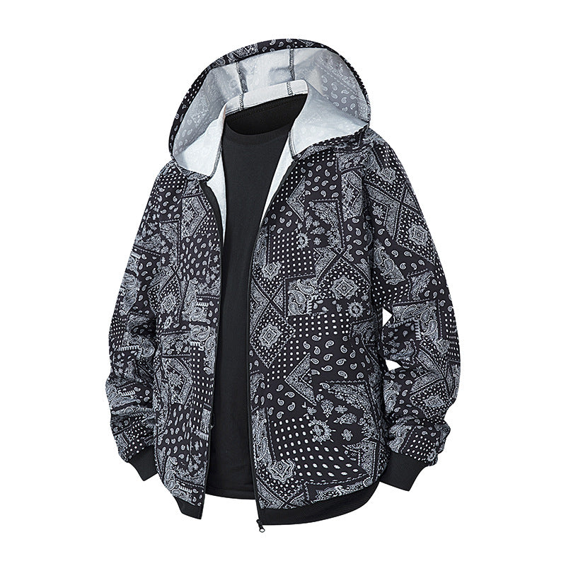 Damen Künstlerische Kapuzenjacke Shop Nory
