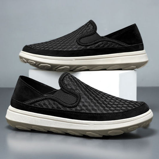 Herren nan atmungsaktiver Mesh-Slip-On Loafer mit elastischen Einsätzen und stoßdämpfender EVA-Sohle Shop Nory