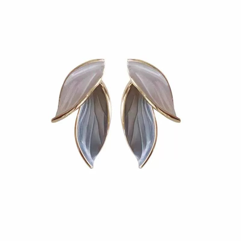 Damen Ohrstecker mit elegantem Blattdesign und hochwertigen Materialien Shop Nory