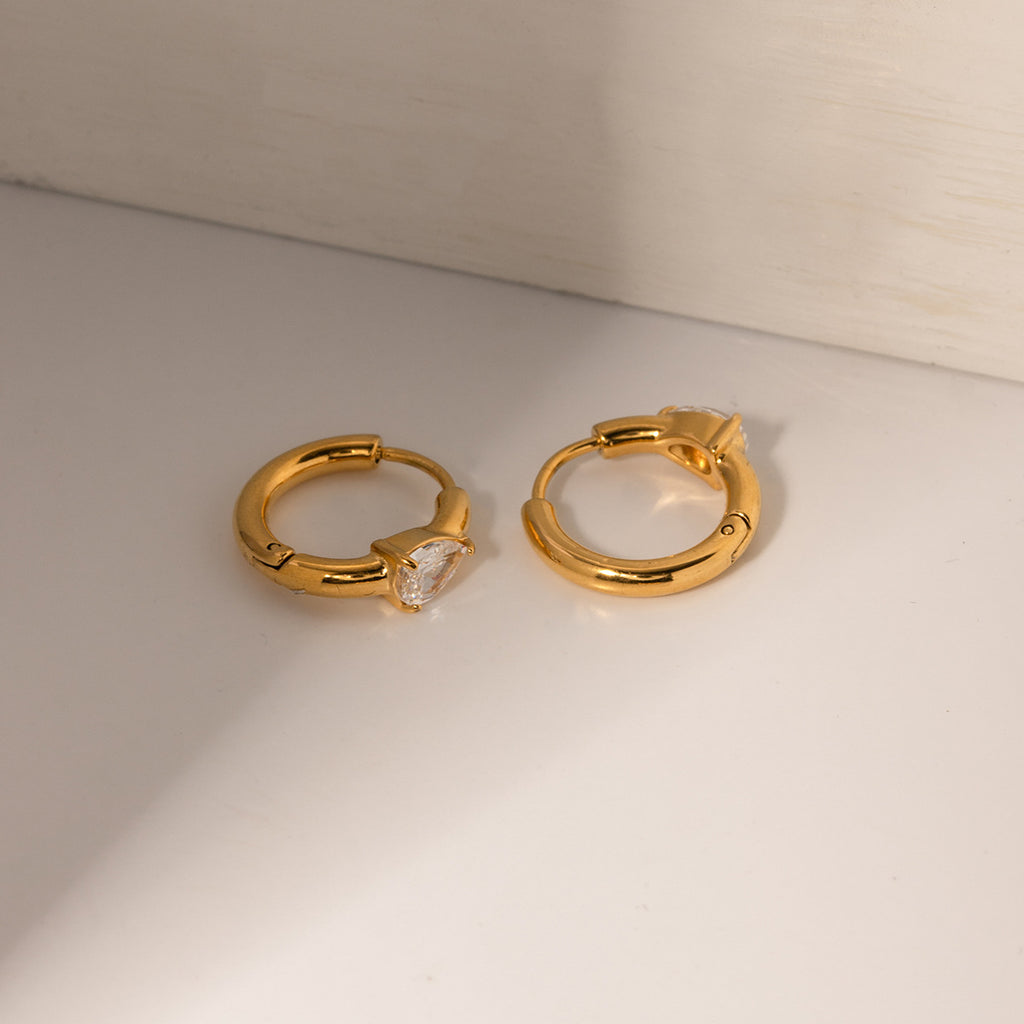 Damen Creolen Ohrringe mit elegantem Design und hypoallergenen Eigenschaften Shop Nory