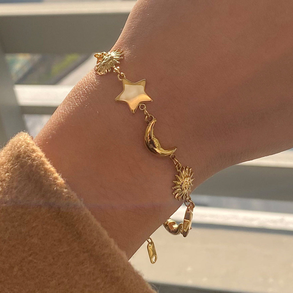 Damen Armband mit planetarischem Design und hypoallergenen Eigenschaften Shop Nory