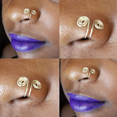 Damen Ohrstecker mit elegantem Spiraldesign Shop Nory