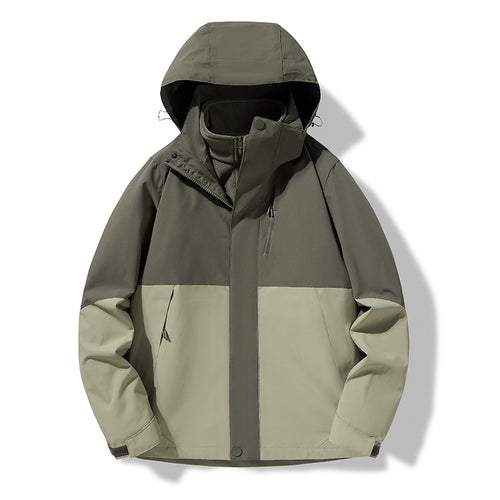 Herren Technische Outdoorjacke mit verstellbarem Kapuzendesign Shop Nory 1787797283