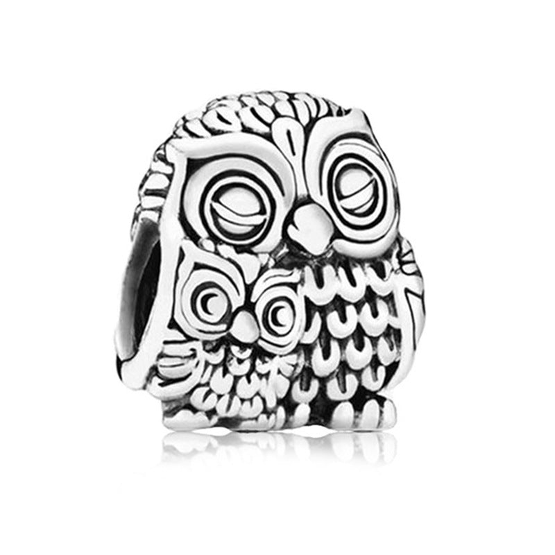 Facettierter Kristall-Charme Perlenanhänger Für Charm-Armband mit Zirkonia-Einfassung
