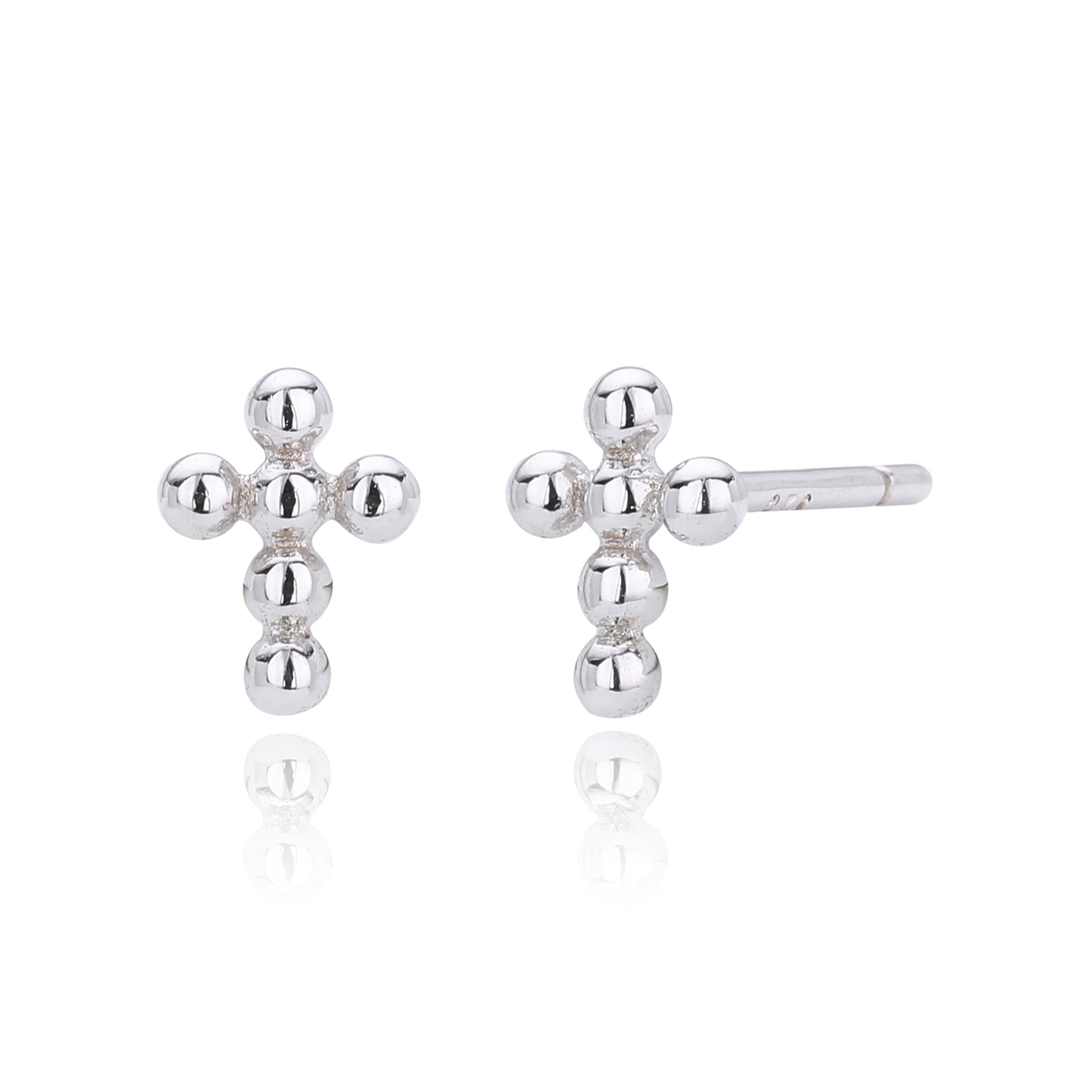 Damen Ohrringe mit stilvollem Kreuzdesign Shop Nory
