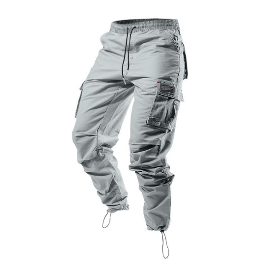 Herren Cargo-Hose mit elastischem Bund und praktischen Taschen